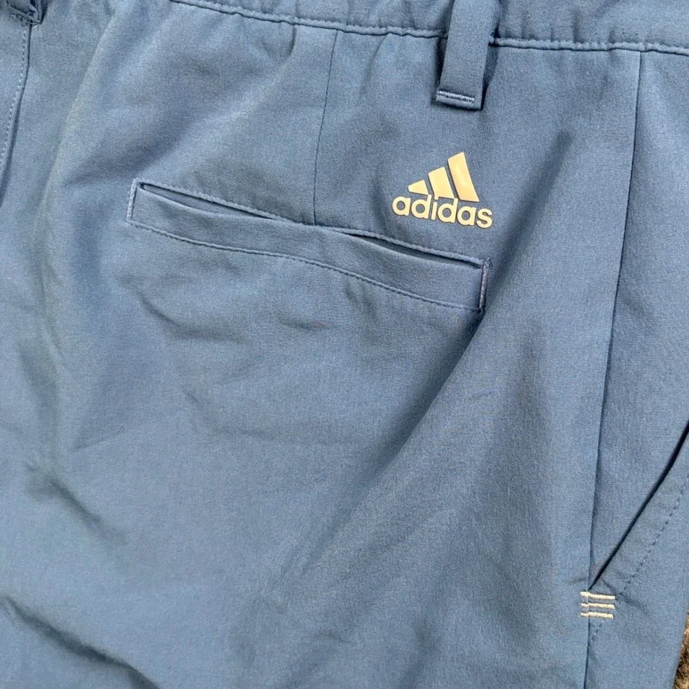 Adidas Golf‎ Short Men 31 (Tagged 32) Blue Performance Stretch Sportswear